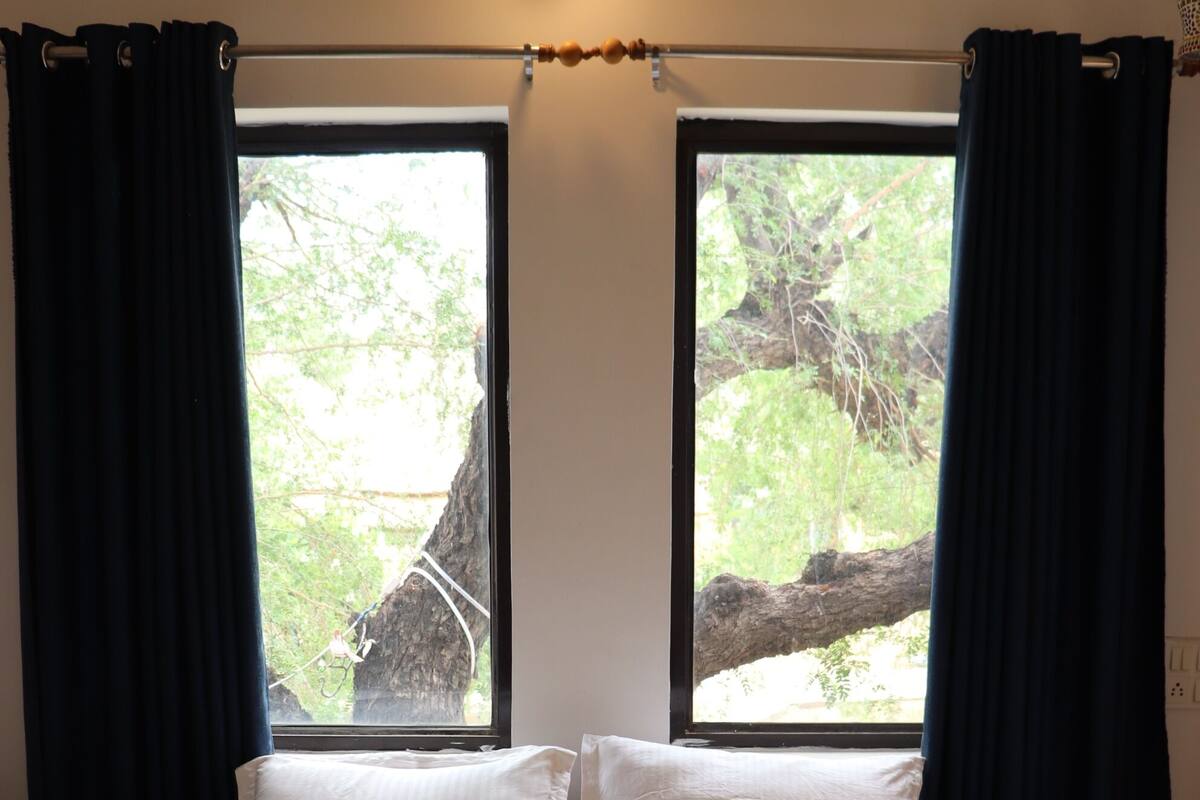 Deluxe-Doppelzimmer, Blick auf den Innenhof