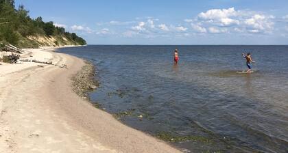 Cozy Cedar Cabin 4 season estate, Games Room, Beach & Trail access, Sled/XSki