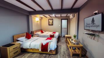 Tweepersoonskamer, voor 1 persoon | Extra bedden, gratis wifi, beddengoed