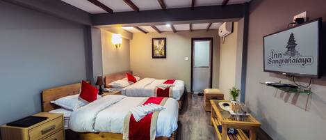 Lits pliants/supplémentaires, Wi-Fi gratuit, draps fournis