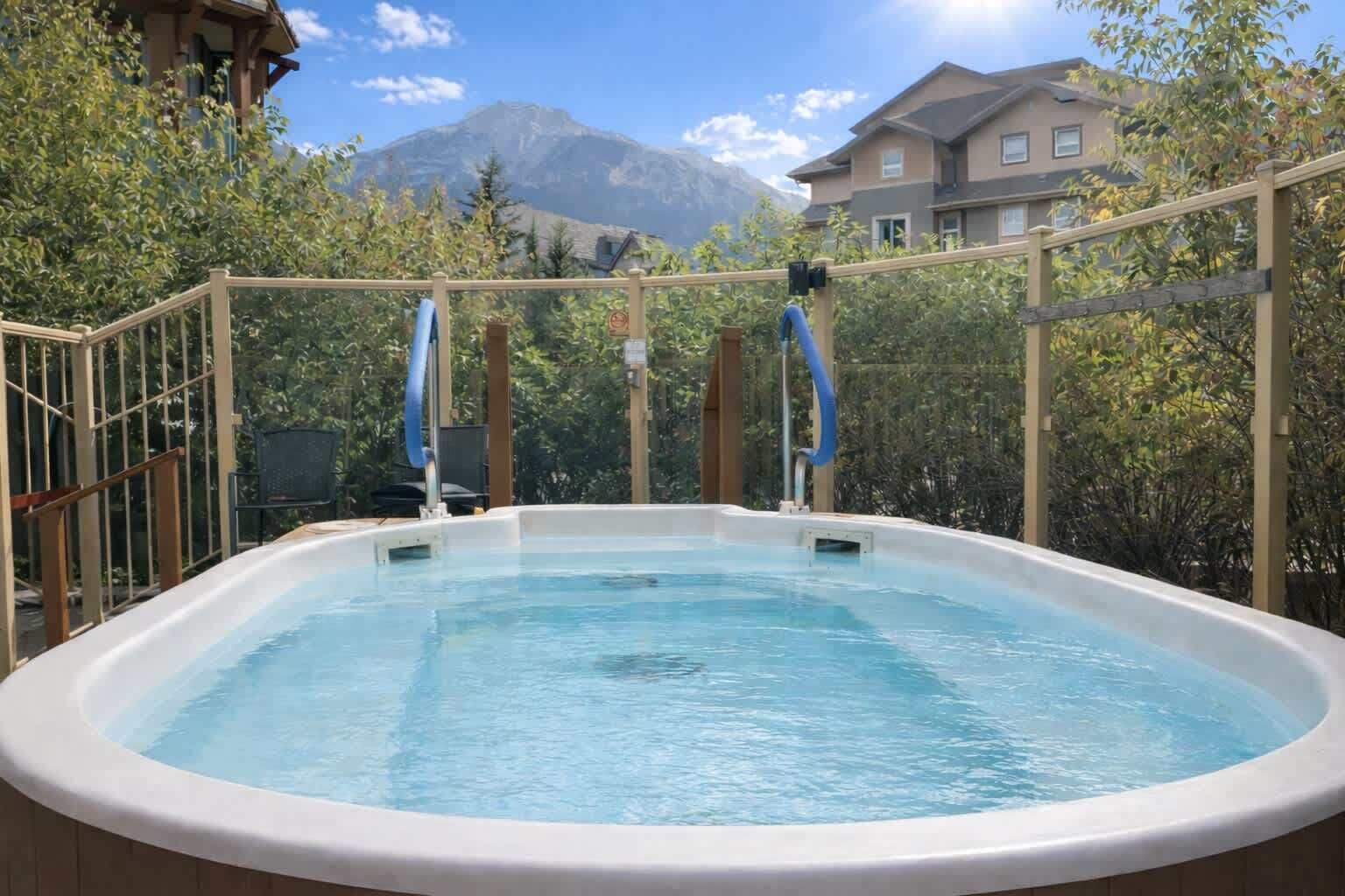 Bain à remous extérieur