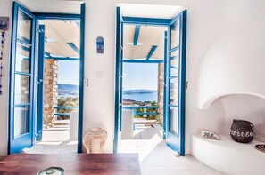 Interior - Sea view property with swimming pool ISLA summer homes (PAROS)