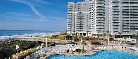 Piscine couverte, piscine extérieure