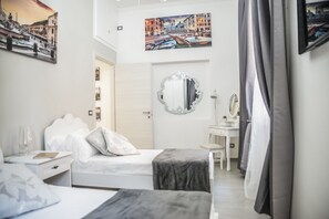 2 bedrooms, in-room safe, desk, soundproofing