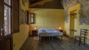 Deluxe Triple Room, Partial Sea View | 1 bedroom, blackout curtains, free WiFi, bed sheets