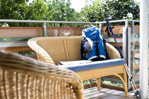 Comfort-Apartment, 1Â King-Bett, Nichtraucher, Bergblick | Terrasse/Patio