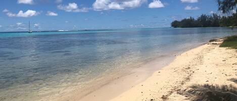 Tæt på stranden, liggestole