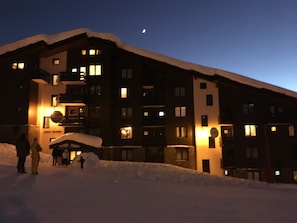 Exterior - Studio, at the foot of the Belle Plagne slopes, sleeps 4, wifi included. (La Plagne Tarentaise)