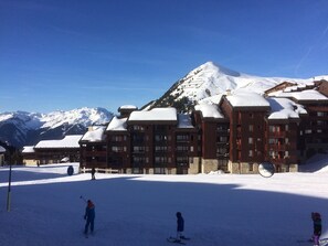 Exterior - Studio, at the foot of the Belle Plagne slopes, sleeps 4, wifi included. (La Plagne Tarentaise)