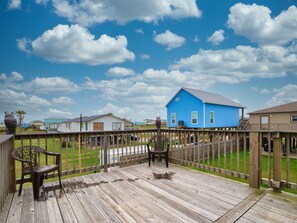 Terrace/patio - Decks Galore  Gulf Views As Far As The Eye Can See (Freeport)
