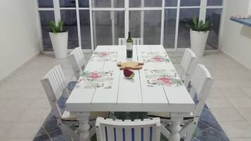 Opções para refeição no quarto