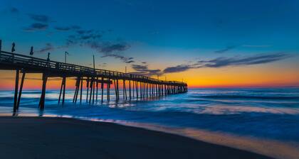 Einladendes Semi-Oceanfront Rodanthe Condo-Resort Pool & Aufzug, Strandpromenade