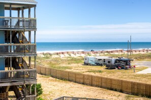 Property grounds - Semi-Oceanfront Condo w/ Private Balcony, Resort Pool, Elevator, Beach Access (Rodanthe)