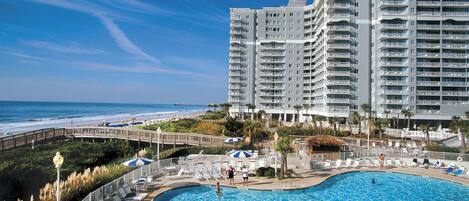 Indoor pool, outdoor pool