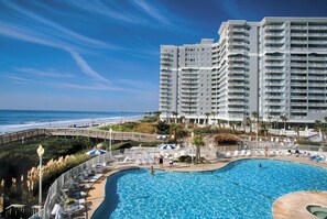 Indoor pool, outdoor pool - Oceanfront King Suite w/ Private Balcony + Official On-Site Rental Privileges (Myrtle Beach)