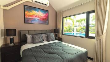 6 bedrooms, in-room safe, iron/ironing board, travel crib