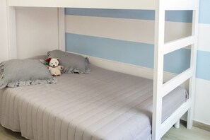 3 habitaciones y ropa de cama 