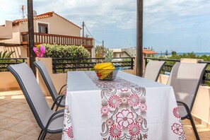 Duplex, 2 Bedrooms, Partial Sea View | Balcony - Kyriaki' s Cozy Appartment (Chania)