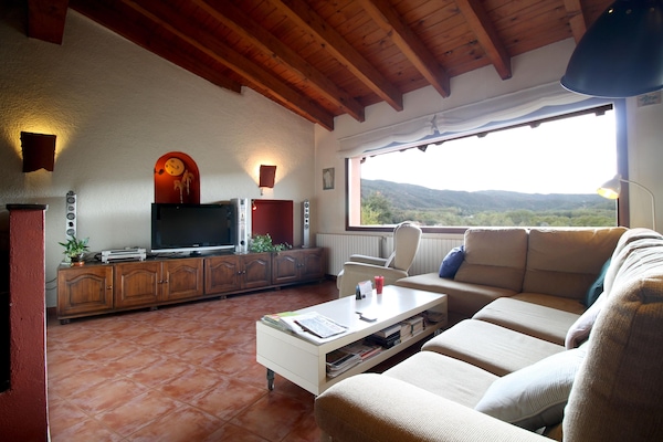 Télévision, cheminée, livres