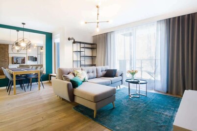 Modern Apartment | Parking, Balcony with View