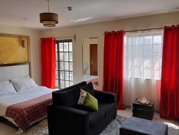 1 bedroom, iron/ironing board, free WiFi, bed sheets