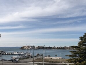 Deluxe villa, 4 slaapkamers, privézwembad, uitzicht op zee | Uitzicht op strand/zee