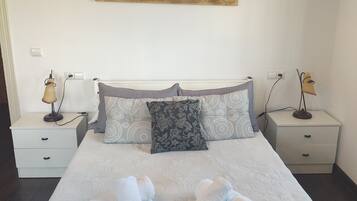 5 slaapkamers, beddengoed