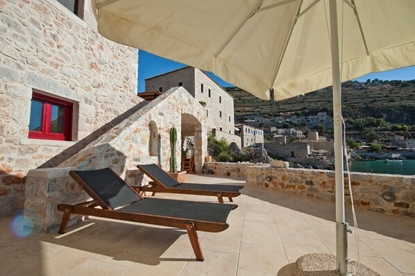 Terrace/patio - VILLA Next to the sea (Areopoli)