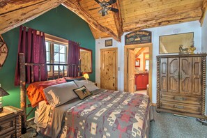 3 Schlafzimmer, Betten mit Memory-Foam-Matratzen, Bügeleisen/Bügelbrett