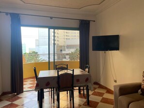 Family Apartment | Living area | Flat-screen TV - Maison De Vacances (Tangier)