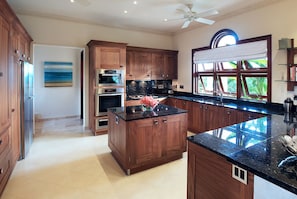 kitchen in main house