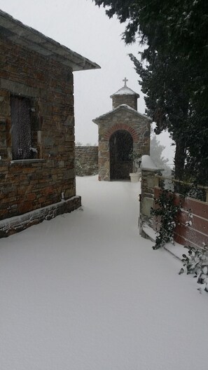 Enceinte de l’hébergement
