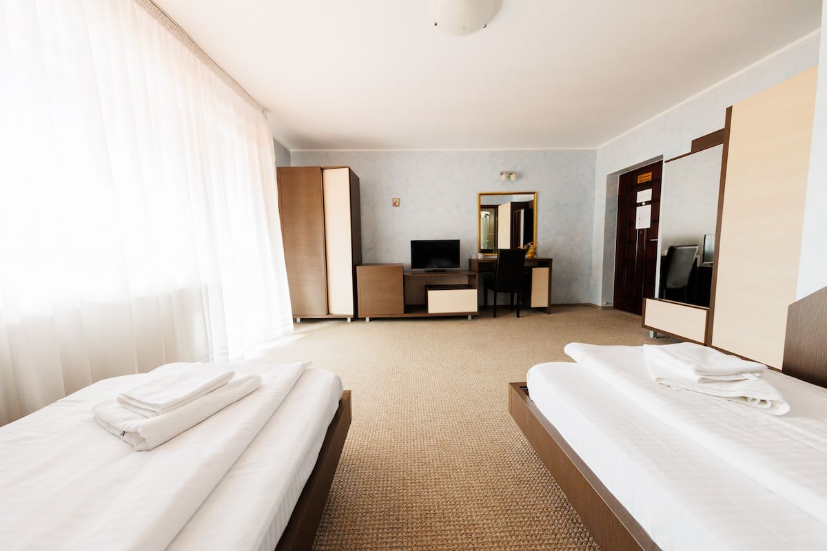 Comfort Twin kamer | Een kluis op de kamer, individueel gedecoreerd, individueel gemeubileerd