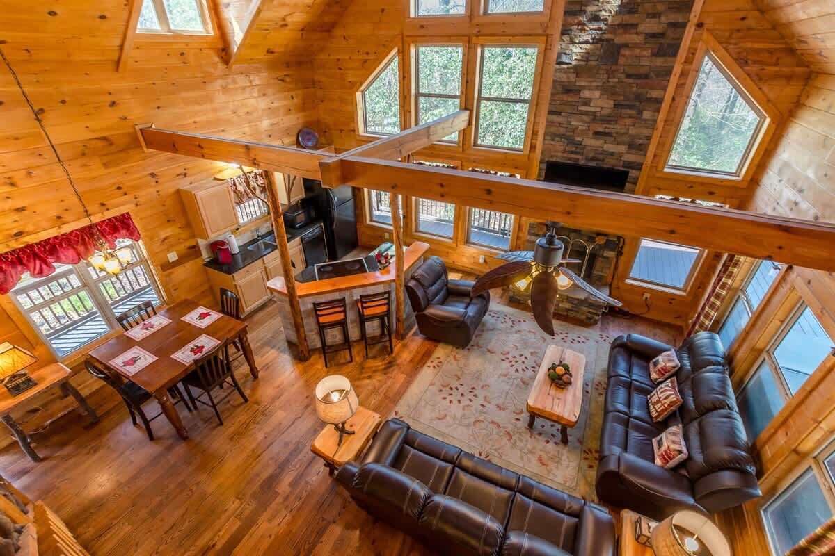 TV, fireplace, DVD player