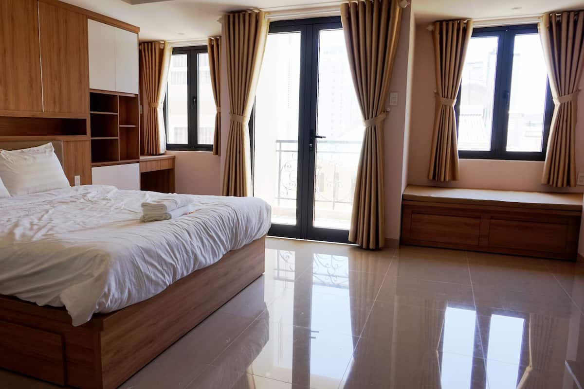 Deluxe-Studio, Stadtblick | Schreibtisch, kostenloses WLAN