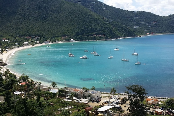 Overlook in St John. Just a short ferry ride away from the condo