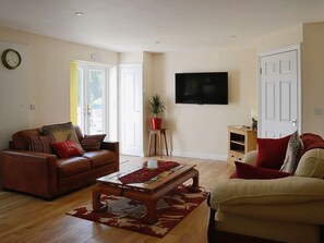 TV, DVD player