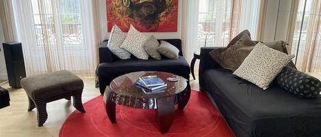 Smart TV, books, stereo, computer monitors