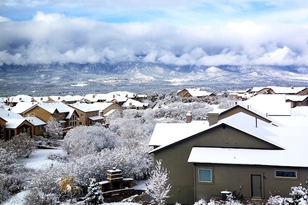 Vue sur les montagnes