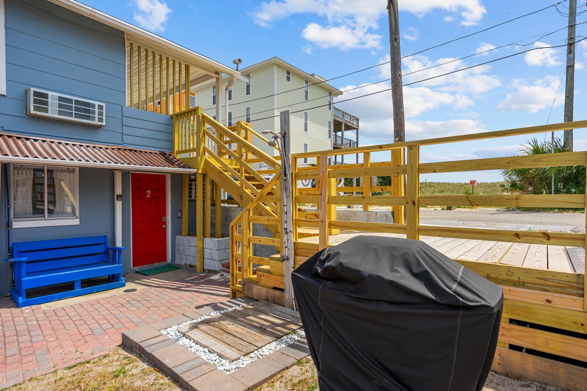 Enceinte de l’hébergement