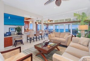 TV, DVD player, stereo - Kapalua Ridge 2821-22- Luxury FULL Ocean Views (Lahaina)