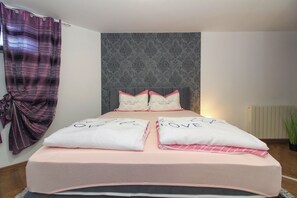 2 chambres, Wi-Fi, literie fournie