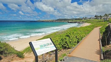 Beach nearby, beach towels