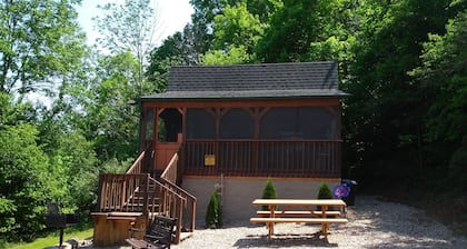 Valley View Cabin bordering Salt Fork State Park WiFi