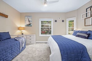2 chambres, lit parapluie, Wi-Fi, draps fournis