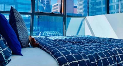 CBD 2Bed 2Bath City View FreeTram