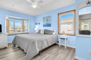 4 bedrooms, iron/ironing board, travel cot, WiFi