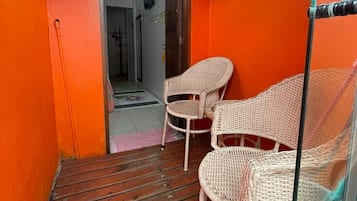 Habitación cuádruple familiar, planta baja | Terraza o patio