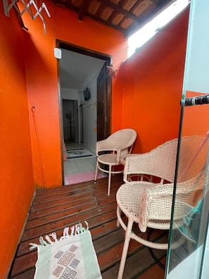 Family Quadruple Room, Ground Floor | Terrace/patio