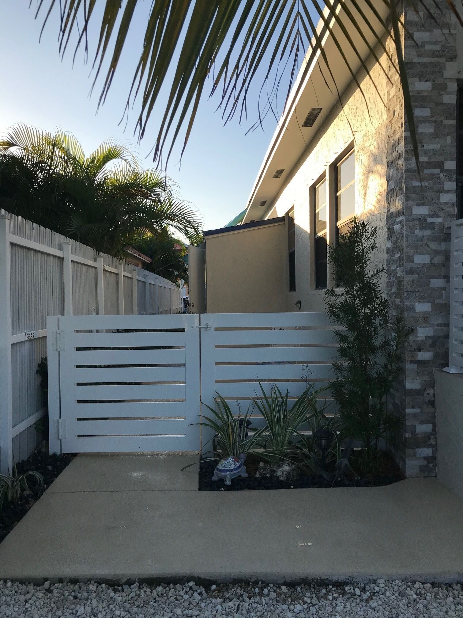 Enceinte de l’hébergement